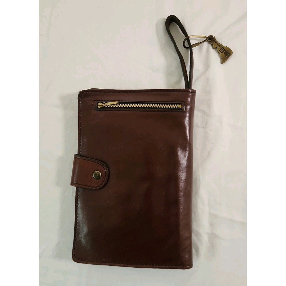Vintage 1970s Ca.Gi  Pelletterie Italian Leather Wrist Bag
